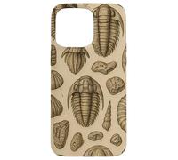 Trilobites Fossils and Rocks Pattern for Fossil Hunters Custodia per iPhone 15 Pro Max