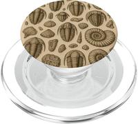 Trilobites Fossils and Rocks Pattern for Fossil Hunters PopSockets PopGrip per MagSafe