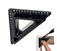 Trim Carpentry Tools, High Accuracy Gauge, 6 pollici Woodworking Trim Reveal Tool with Precision Scale, Stainless Steel Carpenter Accessory with Durable Build, Garage Equipment with Easy Handling