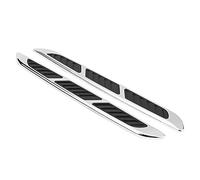 Trim per s o del flusso d'aria per auto, 2 pezzi Coperchio per s o per flusso d'aria per porta laterale per cofano esterno per auto Griglia di aspirazione Adesivo decorativo