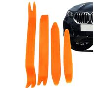 Trim Removal Tool Kit Metal, Pry Disassembly Removal Tools | Professional Panel Repair for Car Door Panels, Car Dashboards, Audio Radio, Clips, Push Type Rivets, Molding, Auto Interior