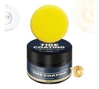 Trim Restorer Automotive Kit, Fast Acting Polishing Restorer Use, Long Lasting Tire Shine Use, Car SUV Sedan Deep Black Shine Renewal Restoration Renovation