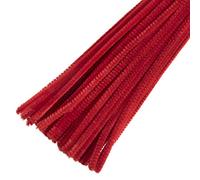 Trimits - Detergente per tubi in ciniglia, 30 x 6 mm, colore: Rosso