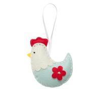 Trimits Feltro Decorazione Kit Ð Gallina 2x6x13cm Incluso Colorata Feltro