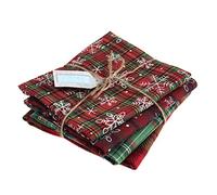 Trimits GTC148 Scozzese per scampoli di Tessuto, Poliestere, Stampata in Verde, 54 x 45cm