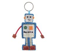 Trimits Make Your Own-Kit Feltro da Appendere, Artigianato per Bambini, Acrilico, Portachiavi Robot, 4.5 x 11.5cm