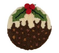 Trimits Punzone Ago Kit Ð Filo E Cerchio: Natale Pudding, 20.3cm Diametro