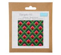 Trimits Set Punto Bargello Per Cuscino Decorativo Da Parete Geometrico