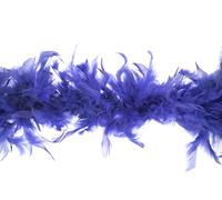 Trimits marabù Marabou-Costume da Boa con Piume per Feste, Festival, Orgoglio, Addio al Celibato, Halloween, Natale, Cotone, Viola, 1.8m x 12cm