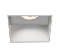 Trimless Square Fixed Spot Bianco