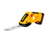 Trimmer 2 in 1 con batteria ricaricabile da 1500 mAh, leggero clip hedge per arbusti elettrici, kit per piccoli cespugli, bordi del prato e manutenzione del giardino