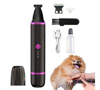 Trimmer Artigli Cane, Trimmer e Levigatrice Elettrico Canino, Kit di toelettatura Precise Orecchie Viso Casa Appartamento Famiglia