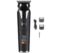 Trimmer capelli uomo - Kit di tosaerba elettrici - Strumento di toelettatura elettrica con display digitale intelligente per acconciature da donna e famiglia