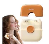 Trimmer Comb - 2 In 1 Cut Hair Comb, Haircutting Styling Comb, With Dust Cover Detachable Design Barber Artifact Tool Split Ends Hair Comb