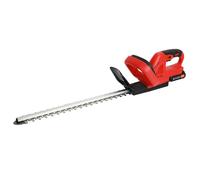 Trimmer della siepe senza fili per giardino, tosaerba a doppia lama ricaricabile 21 V con motore 800 W e batteria 2 x 51 cm paesaggistica, una tazza silenziosa protezione contro i rossi