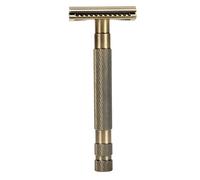 Trimmer di sicurezza a doppio bordo in lega riutilizzabile antiscivolo manuale uomo per toelettatura e rasatura maschile