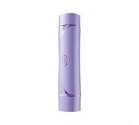 Trimmer elettrico a doppia testa 90 min runtime carica di tipo C | Doppie testine di precisione, uso a secco bagnato, libertà senza fili, sicura per la pelle sensibile, finitura viola o rosa