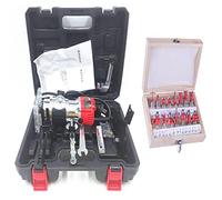 Trimmer elettrico for la lavorazione del legno da 800 W 30000 RPM Scanalatura for incisioni su legno Macchina for intagliare Router for scanalatura con fresa(With Milling Cutter)