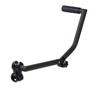 Trimmer Handle Extension with Adjustable Angle, Aluminum Alloy, Ergonomic Grip Attachment for String Trimmers, Lawn Garden Farm Street Courtyard Grass Cutting Comfort Control Accessory, 26x5.5 inches