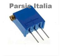 Trimmer multigiri 200 KOhm regolazione orizzontale / vite di lato ( x 20 PEZZI)