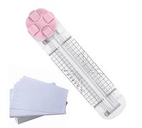 Trimmer Papier - PP ABS 35.5x8,3 Cm | Cutter En Papier | Papiers Scrapbooking De Curseur De Coupe Pour Le Bureau, L'école, Les Projets De Bricolage, Les Albums Photo, Lexs Cartes De Voeux Et Lexs
