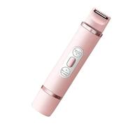 Trimmer per bikini da donna, Epilatore femminile, testa doppia ricaricabile per corpo viso zona intima gambe pelle