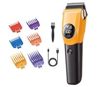 Trimmer Per Cani | Ricaricabile 3 Velocità Con Schermo LCD,Kit di toelettatura Per Animali Domestici - Per Animali Di Razze Piccole E Grandi Capelli Sottile Lunghi, Spesso, Ricci, E Perdita Di Poi