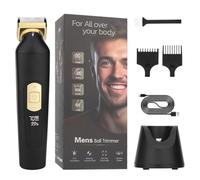 Trimmer per capelli all'inguine elettrico per uomini trimmer per pubico/corpo/inguine parrucchiere corpo