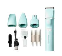 Trimmer per capelli con zampe per cani, kit di toilette 4 in 1 con luce UV - tagliaunghie per gatti tagliacapelli - per cuccioli groppa zampe schiena orecchie viso casa e veterinaria allevamento