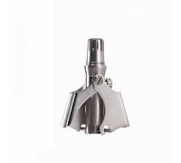 Trimmer per capelli in acciaio inox manuale, angoli arrotondati a forma di P a forma di P con la cavità nasale, finiture full a 360 °, possono essere lavate dappertutto, pulite e igieniche