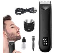 Trimmer per gli uomini, Trimmer per capelli per gli uomini,Mini rasoio da viaggio per peli del corpo - Rasoio da barba, strumenti per la cura della barba con schermo LCD per Ho