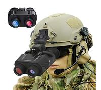 Trimmer per peli del naso, visione notturna montata sulla testa, binocolo per visione notturna a infrarossi con imaging stereo 3D, sensore 1080P 3M per caccia, visione selvaggia