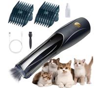 Trimmer per peli di animali con - Tosatrice per toelettatura silenziosa USB, rasoio ricaricabile per cani | Trimmer elettrico a basso rumore per animali domestici, tosaerba a vuoto a 3