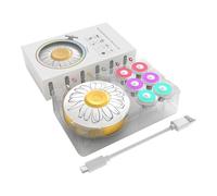 Trimmer per unghie per bambini: da liste di unghie a 6 ringi ricaricabili, kit di preparazione wireless con batteria di alimentazione | Manuale Silventa per unghie in stile salone