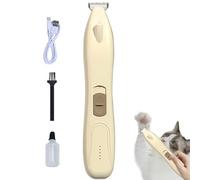 Trimmer per zampa per cani, trimmer per zampa per cani per preparazione - Casta per cani ricaricabile senza fili,Piedi di distacco del pennello ancora ancora ergonomici per race