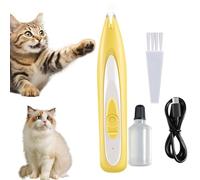 Trimmer per zampe per cani, rasoio per gatti,Trimmer per cani silenzioso e sicuro preciso - Forniture per la toelettatura degli animali domestici confortevoli efficienti per cuccioli e gattini spessi