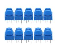 Trimmer Potentiometer 503 a Regolazione Superiore 10k 10 Pezzi | Prototipazione e Breadboard, Struttura a 3 Pin, Materiali Plastico e Metallo