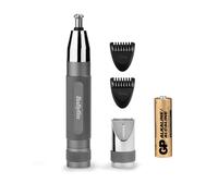 Trimmer rifinitore naso/orecchie/sopracciglia Super X Metal 2 accessori