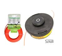 Trimmerkopf per brast Mcculloch Zip 15M Filo Decespugliatore Testina Tagliaerba