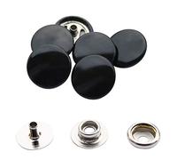 Trimming Shop, bottoni a pressione da 15 mm, 4 pezzi, resistenti e leggeri, in metallo per giacche, jeans, lavori in pelle, cinghie e progetti di cucito, riparazione di vestiti, 10 pezzi