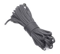 Trimming Shop Corda elastica elastica larga 4 mm, corda elastica rotonda per cucito, progetti fai da te, kayak, zaini, pali per tenda, grigio scuro, 3 metri
