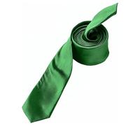 Trimming Shop Cravatta Poliestere Morbido per Abbigliamento Formale, Matrimoni, Ballo, Celebrazione, Feste, Unisex Design Classico - Verde Giada, 5cm Width, 5cm Larghezza