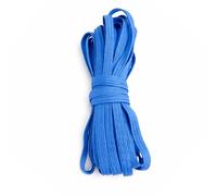 Trimming Shop Fascia elastica piatta da 5 mm, regolabile, per cucito fai da te, progetti artistici e artigianali, riparazione di vestiti, parrucche, blu, 10 metri
