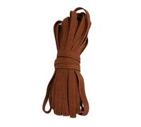 Trimming Shop Fascia elastica piatta da 5 mm, regolabile, per cucito fai da te, progetti artistici e artigianali, riparazione di vestiti, parrucche, marrone, 10 metri