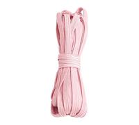 Trimming Shop Fascia elastica piatta da 5 mm, regolabile, per cucito fai da te, progetti artistici e artigianali, riparazione di vestiti, parrucche, rosa, 5 metri