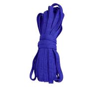 Trimming Shop Fascia elastica piatta da 5 mm, regolabile, per cucito fai da te, progetti artistici e artigianali, riparazione di vestiti, parrucche, blu reale, 25 metri