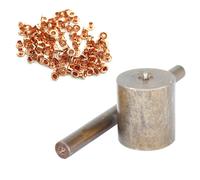 Trimming Shop Kit Attrezzo Inseritore Occhielli 2mm Con 100 Occhielli