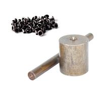 Trimming Shop Kit Attrezzo Inseritore Occhielli 2mm Con 100 Occhielli