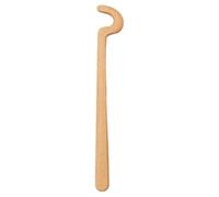 Trimming Tools, Pottery Stick, Modeling Tool, Ergonomic Wooden Handle, Smooth Edge Design, Wheel Throwing Classroom Use, 8.27x1.38x1.18 or 8.27x2.36x2.17 Inches, Brown, 1 pezzo
