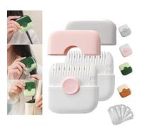 TrimPocket Hair Trimmer/Comb, 2 in 1 Trimpocket Hair Trimmer/Comb Kids with Blades, Split Ends Hair Trimmer, Manual Hair Trimming and 2 in 1 Bangs Trimmer for Women, Dual-Side Design (2Pcs-F)